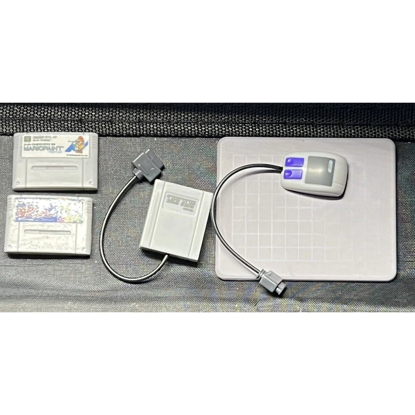 MINI Video Game ACCESSORies For Action Figures 1/12 Scale SNES Nintendo Paint