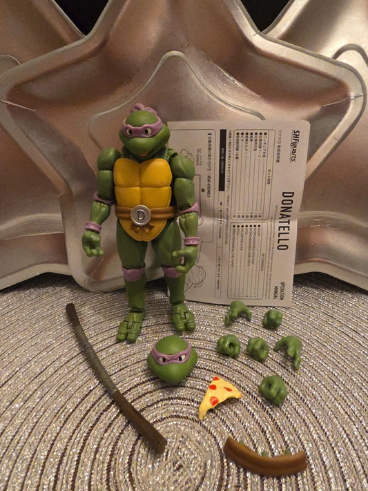 Bandai SH Figuarts Teenage Mutant Ninja Turtles Donatello 6" Figure