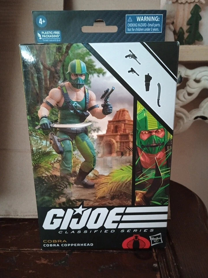 Hasbro G.I GI Joe Classified Series Cobra Copperhead. New in box