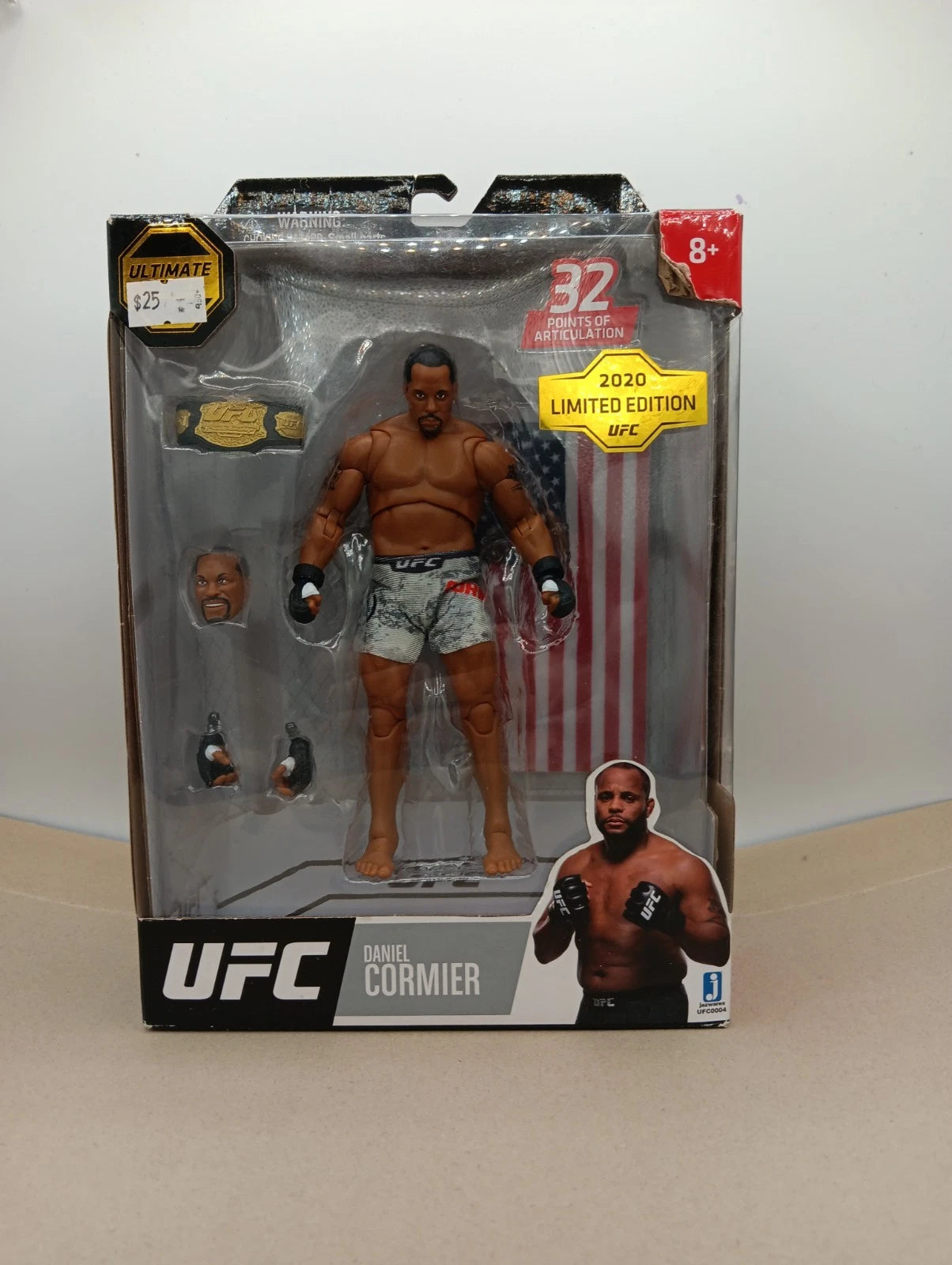 UFC Daniel Cormier Ultimate Series 2020 Limited Edition 32 Points Action Figure