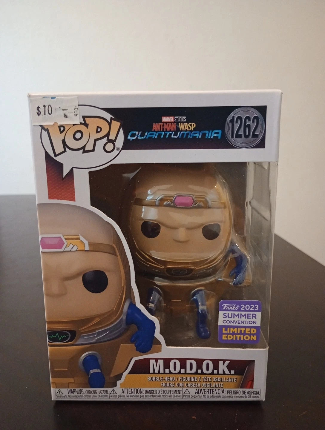 Funko Pop! Marvel Studios Antman Wasp M.O.D.O.K. #1262 San Diego Comic Con 2023