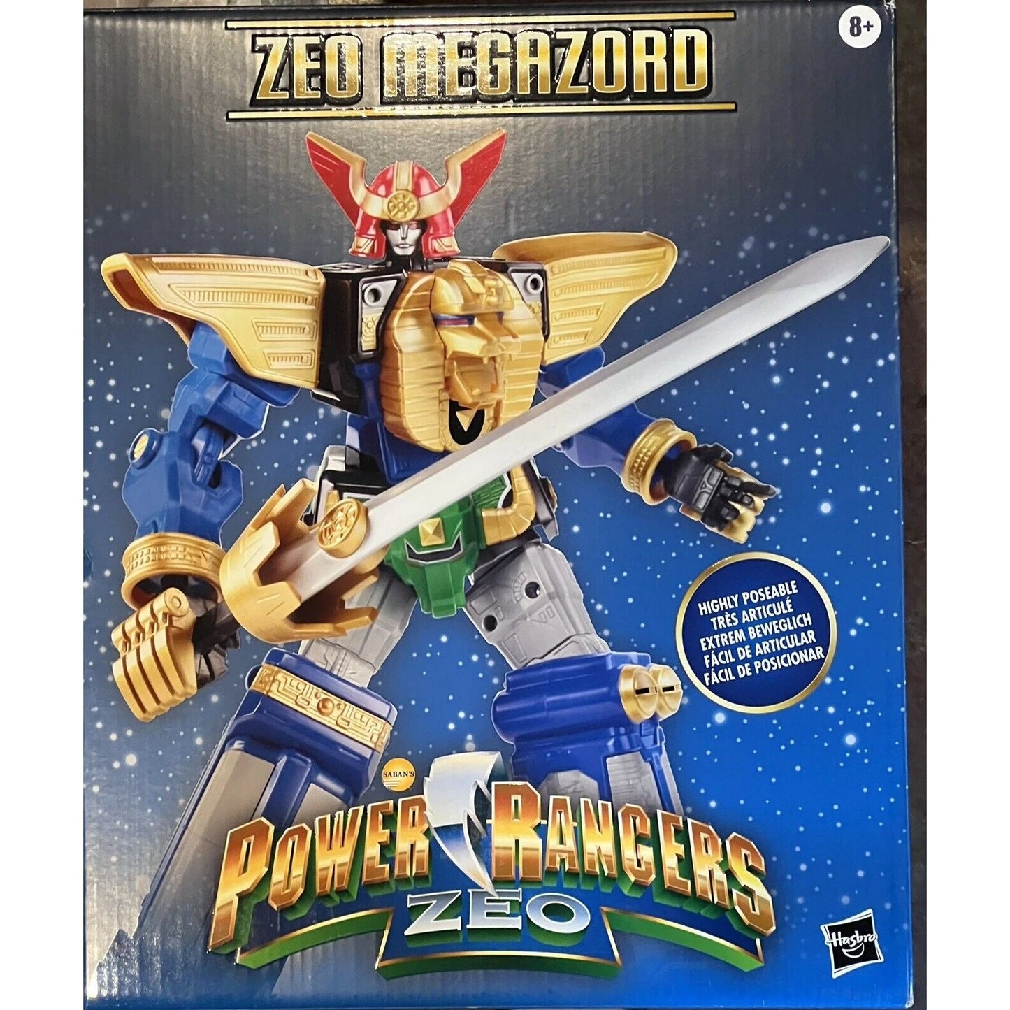 Zeo Megazord Power Rangers Lightning Collection 12-Inch Action Figure New MIB