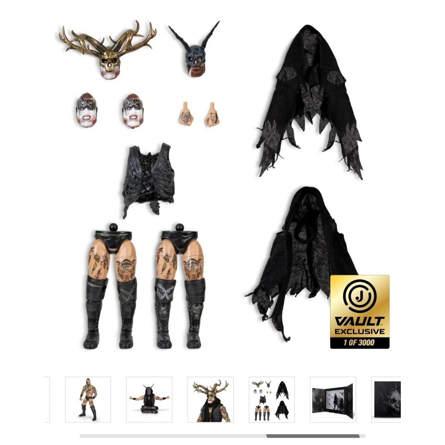 Malakai Black 1 of 3000 Supreme Vault AEW Unrivaled Supreme “The End Edition”