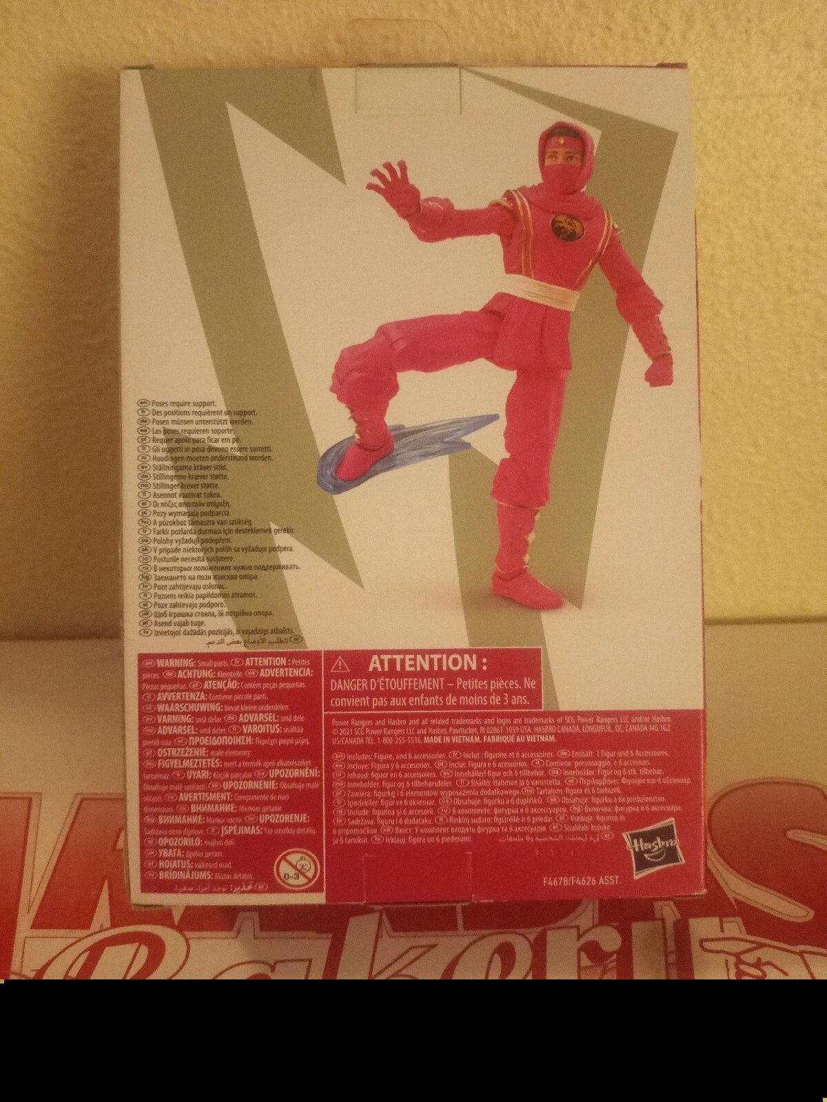 Power Rangers Lightning Collection Mighty Morphin Ninja Pink Ranger (Kimberly)