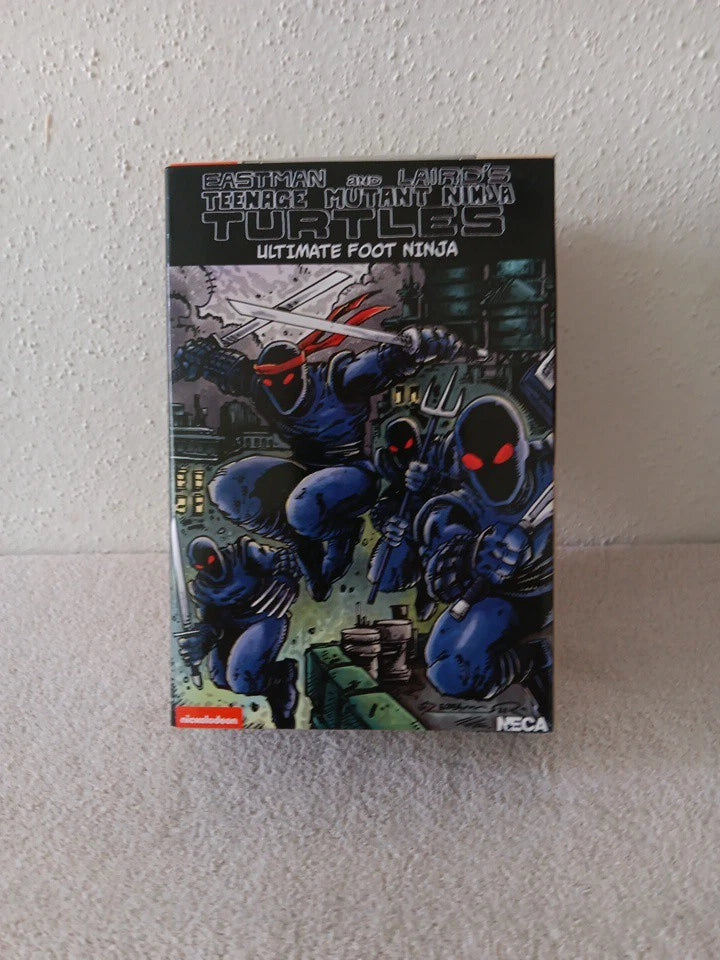 Blue Foot Soldier NECA Eastman Lairds mirage comics TMNT *OPENED COMPLETE*