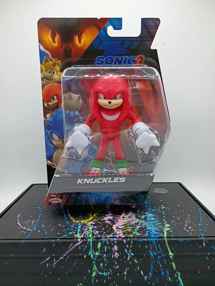Sonic the Hedgehog 3 Movie KNUCKLES 5" Action Figure Jakks Pacific