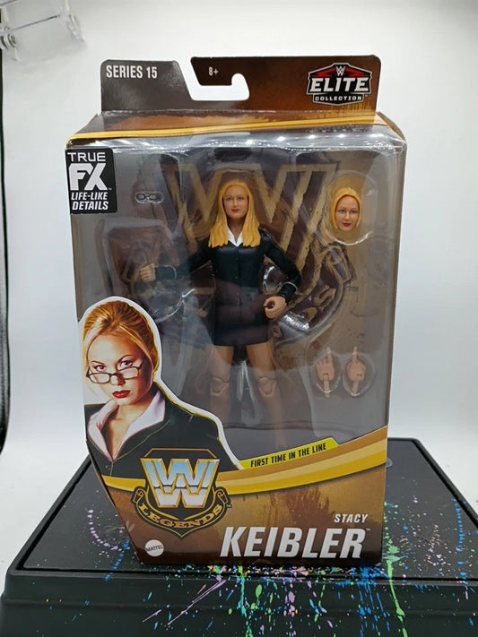 WWE Elite Legends 15 STACY KIEBLER Wrestling Action Figure Mattel