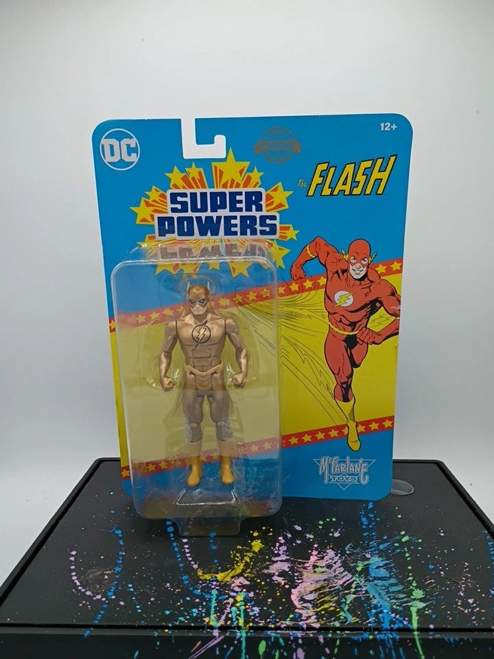 McFarlane DC Super Powers 40th Anniversary Gold Flash 4.5" Action Figure