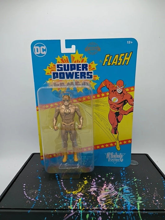 McFarlane DC Super Powers 40th Anniversary Gold Flash 4.5" Action Figure