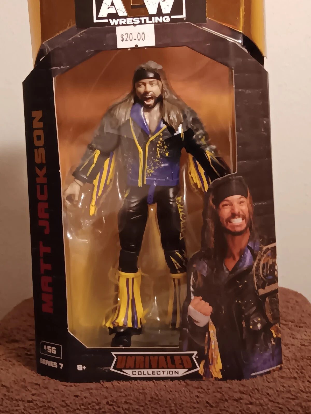 AEW All Elite Wrestling Unrivaled Collection Series 7 Matt Jackson #56 🐶