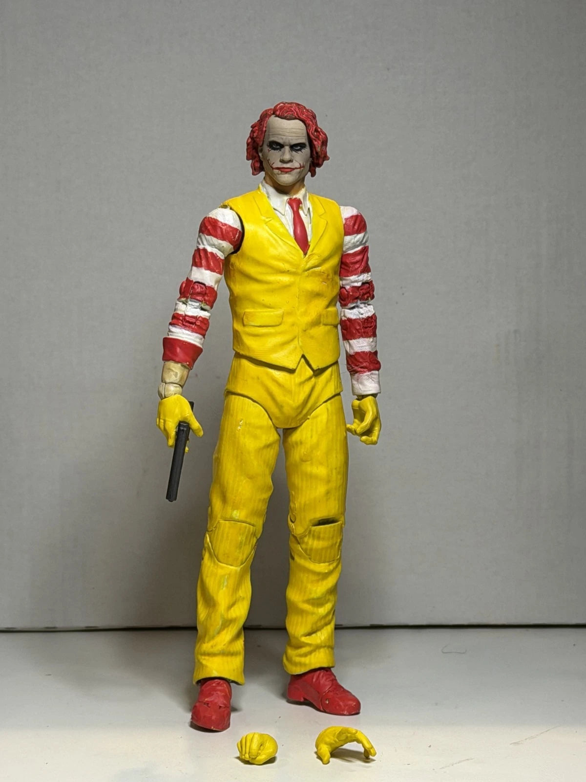 Custom Ronald McDonald Heath Ledger Joker McFarlane DC Multiverse Theatrical Ed