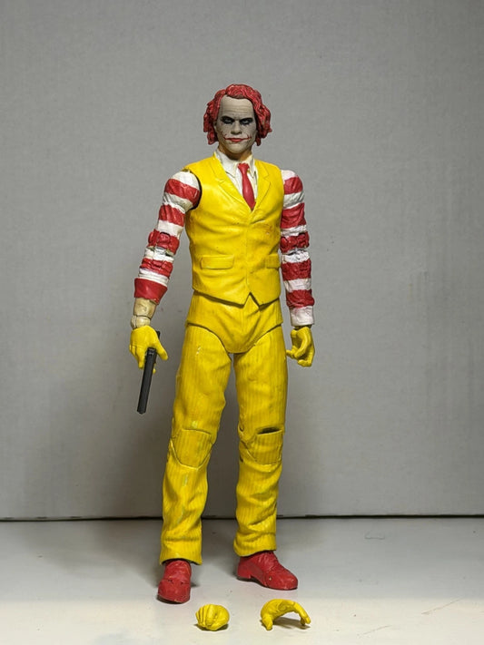Custom Ronald McDonald Heath Ledger Joker McFarlane DC Multiverse Theatrical Ed