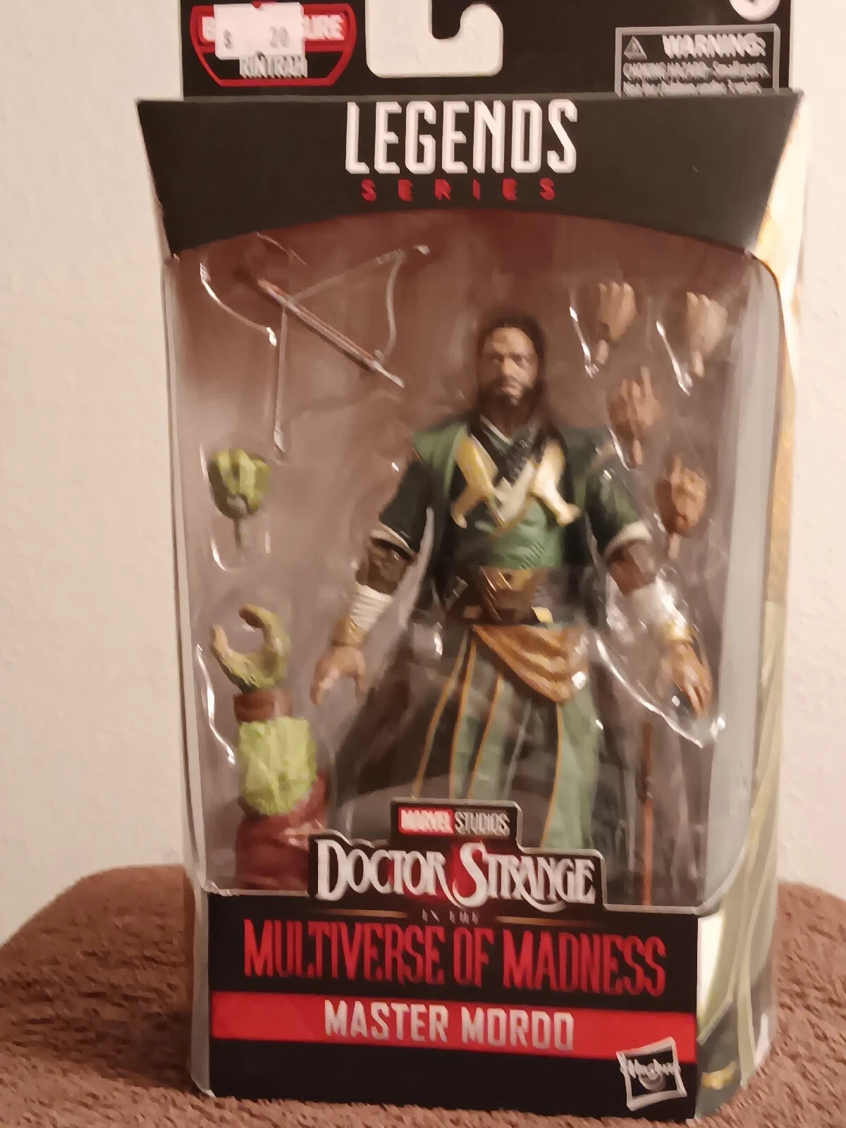 Hasbro Marvel Legends Rintrah BAF Series Master Mordo 6" Figure Sealed