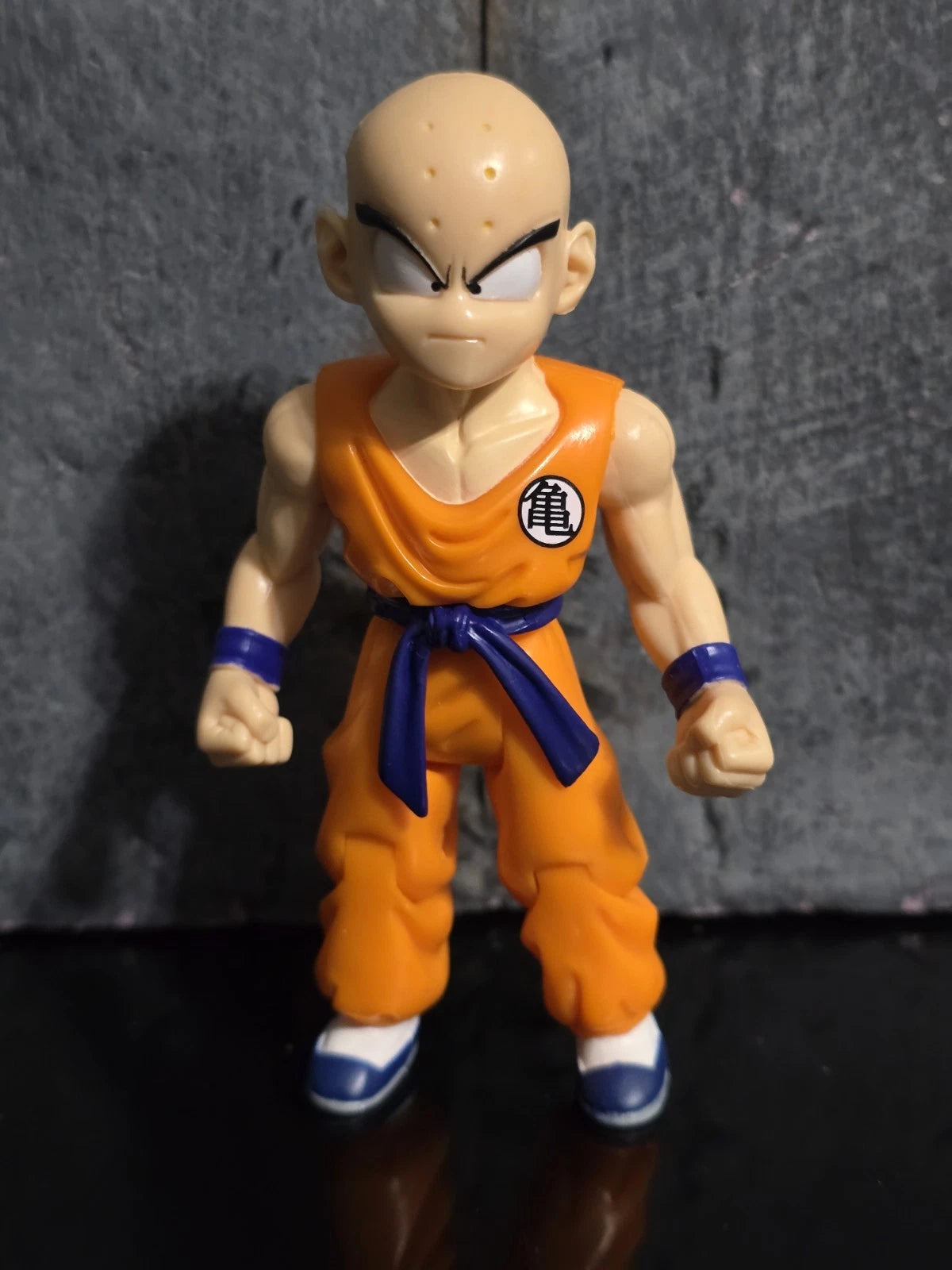 DRAGON BALL Z IRWIN 2000 THE SAIYAN SAGA SERIES 3 KRILLIN 4 IN FIGURE