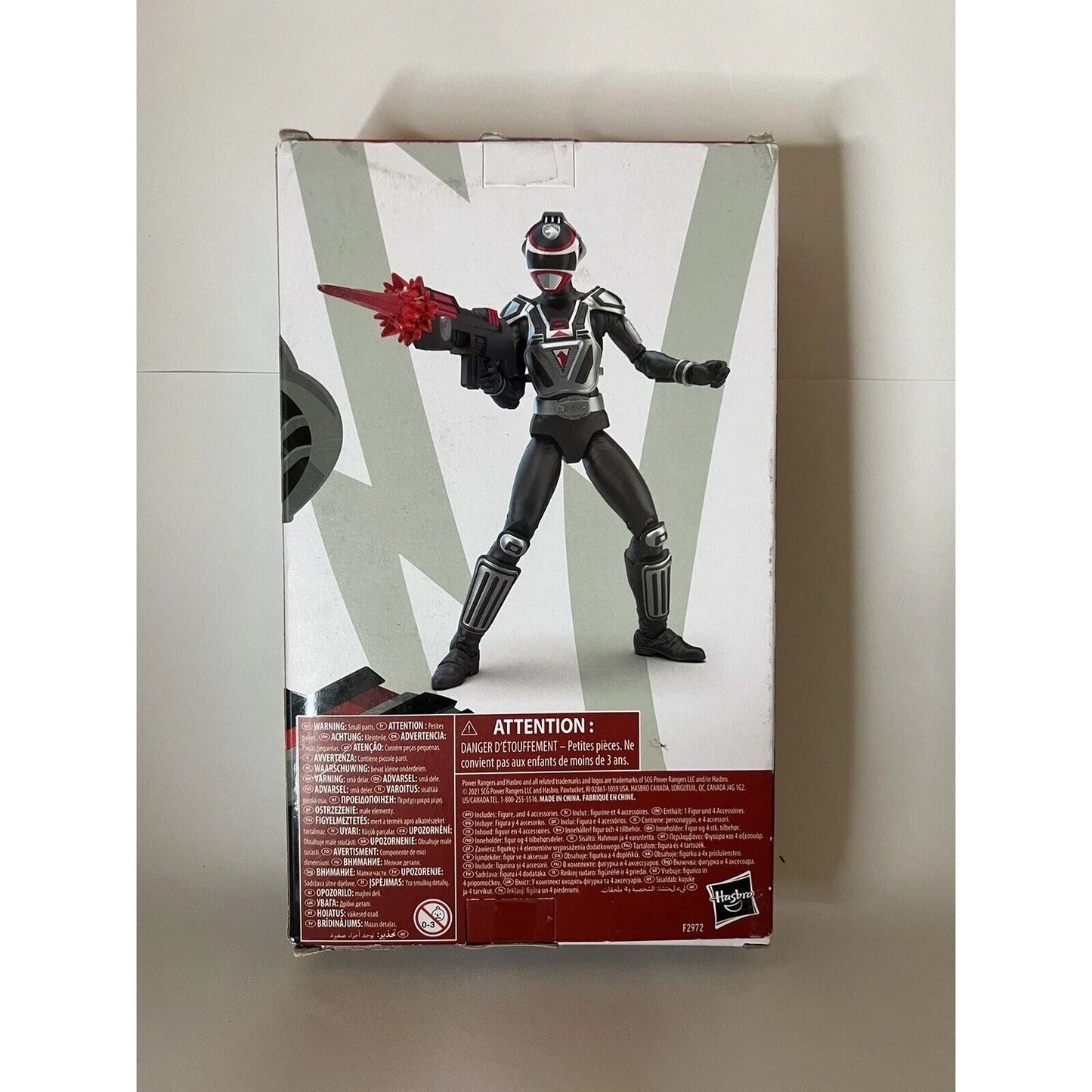 Hasbro Power Rangers Lightning Collection: SPD A-SQUAD RED RANGER 6inch Figure