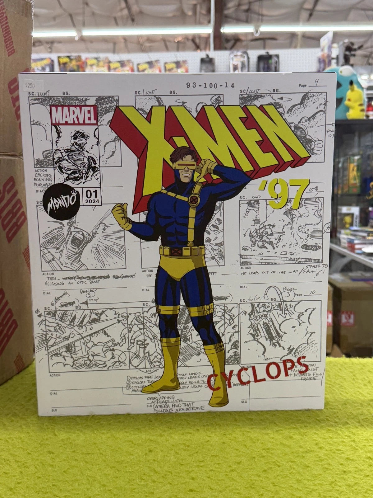 MONDO 1/6 X-Men 97 The Animated CYCLOPS Figure TV Marvel