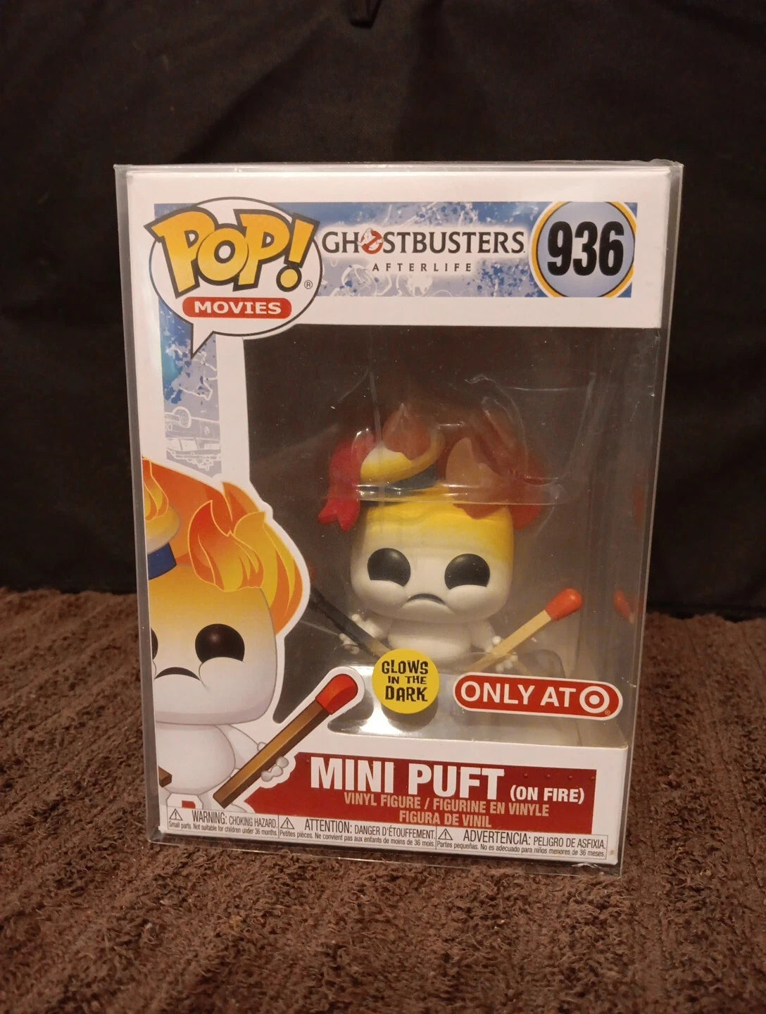 Funko POP! Movies Ghostbusters Afterlife - Mini Puft On Fire Glow 936 Target