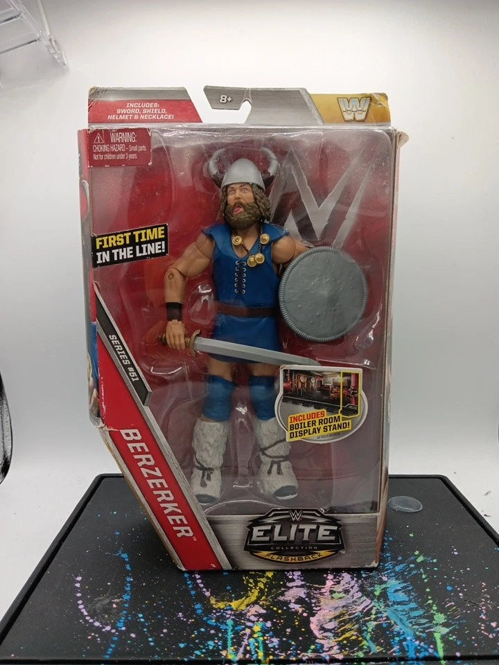 Berzerker WWE Elite Collection Flashback Series 51 WWF legend John Nord WCW