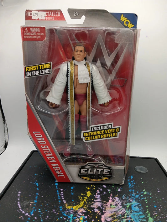 Mattel WWE WCW Lord Steven Regal Elite Collection Flashback Action Figure
