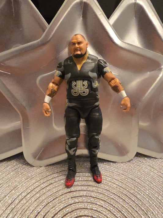 WWE Wrestling Mattel Elite Legends Series 11 Bam Bam Bigelow Figure ECW