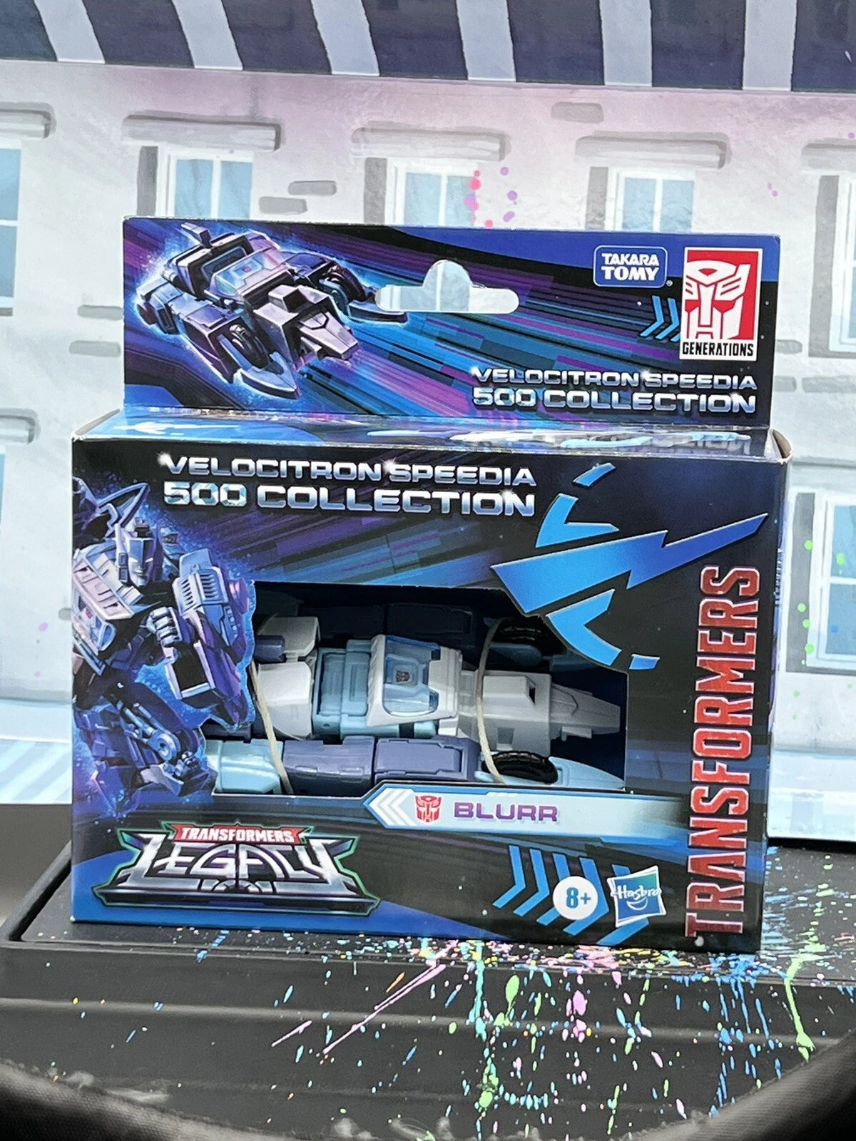 Transformers BLURR Legacy Velocitron Speedia 500 Collection Deluxe IDW NEW
