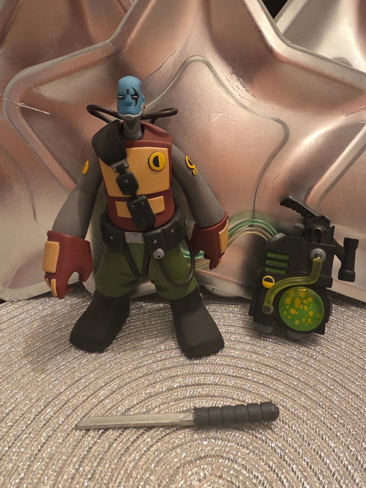 Magma Corps Commander Argus Action Figure SDCC 4 Four Horsemen