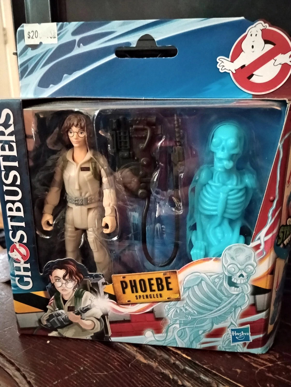 Ghostbusters Frozen Empire Movie Phoebe Spengler/Ghost 4” Action Figure Free S&H