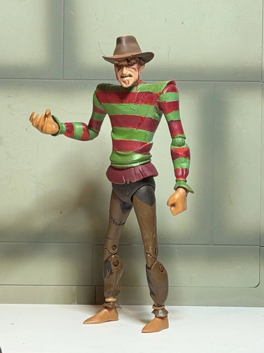 Custom Freddy Krueger SCARECROW DC Direct Batman the Animated 6" McFarlane Neca