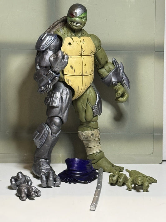 Custom Evil Donatello NECA TMNT Last Ronin Lost Years MetalHead Comic