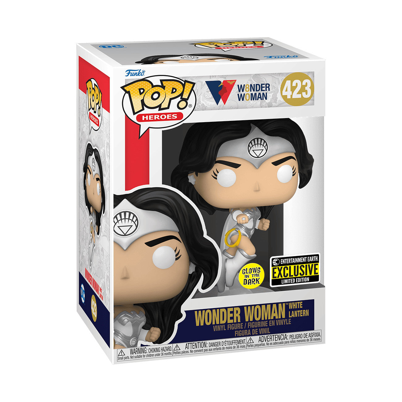 Funko Pop! Vinyl: DC Comics - Wonder Woman White Lantern (Glows in the Dark)...