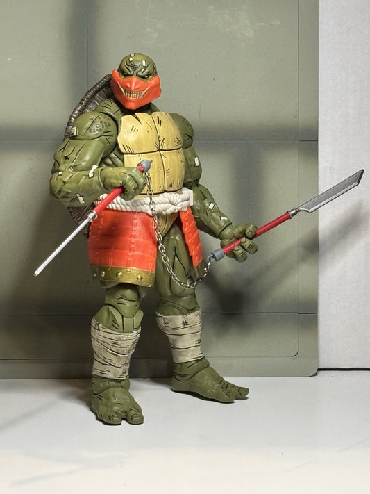Custom Evil Michelangelo NECA TMNT Last Ronin Lost Years MetalHead Comic