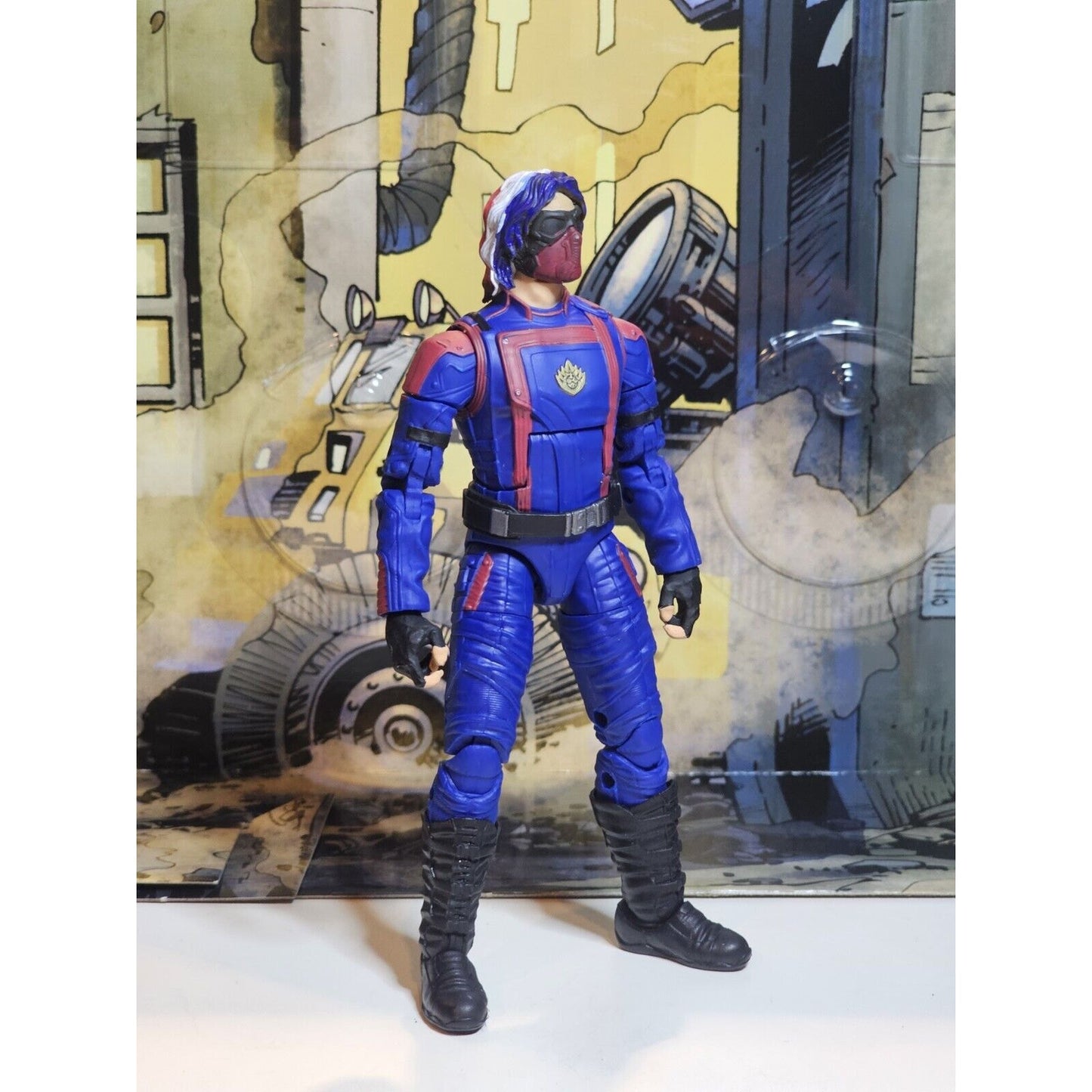 Custom Jack Flag Marvel Legends Guardians Of The Galaxy Entertainment Earth