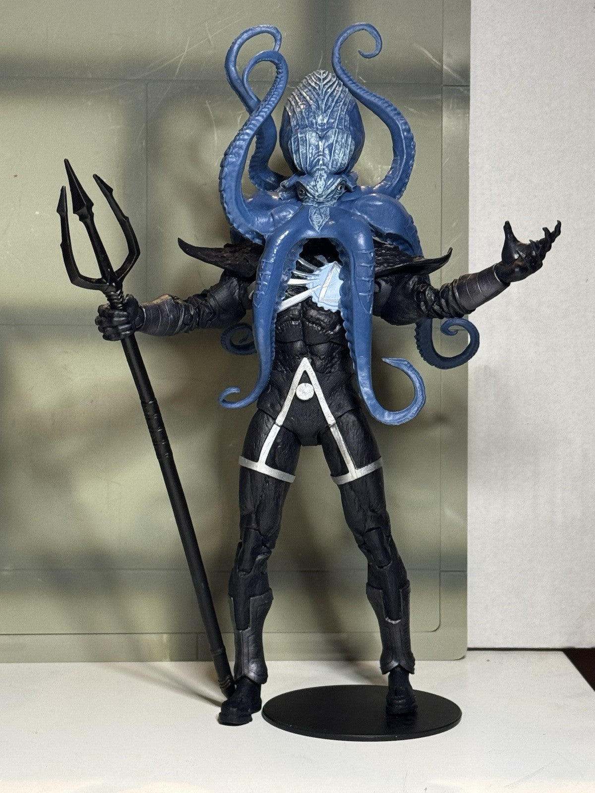 Custom Black Lantern Sea Devil Mcfarlane DC Multiverse Blackest Night Aquaman