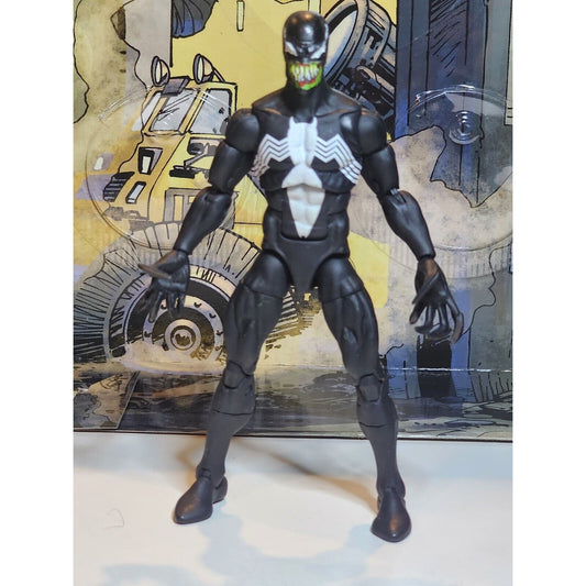 Custom Superior Venom Marvel Legends 6" Symbiot Spiderman Retro