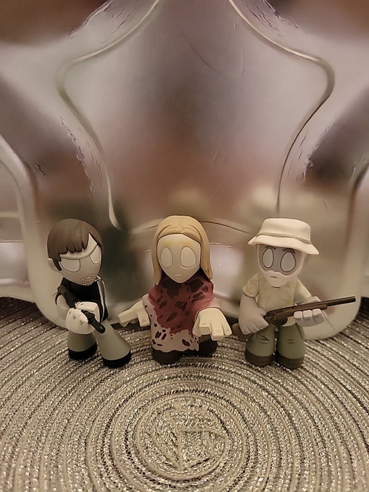 Lot of 3 Funko Mystery Mini The Walking Dead Walker Hershel