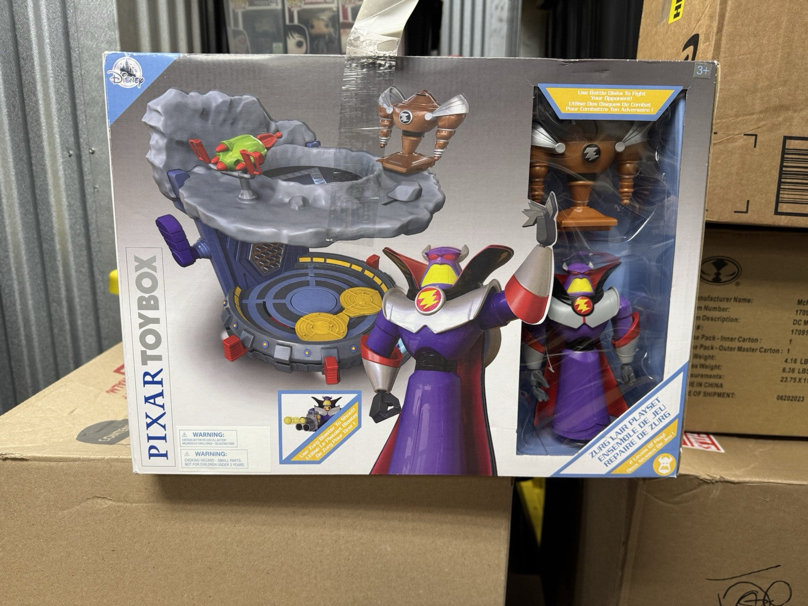 Disney Toy Story, Pixar Toybox, Zurg Lair Play Set - New in Box
