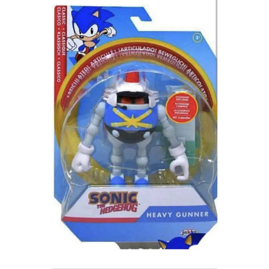 Sonic the Hedgehog Heavy Gunner Jakks Pacific Figure 4 inch *IN HAND* Wave 15
