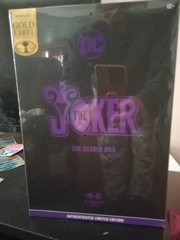 McFarlane DC Comics Silvestri The Joker Deadly Duo GL LE 7"