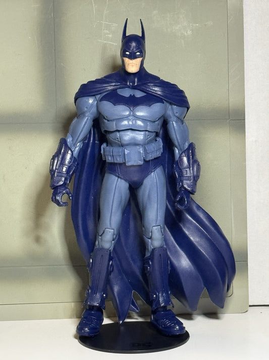 Custom Blue Arkham BATMAN McFarlane DC Multiverse 7” Video Game Asylum City