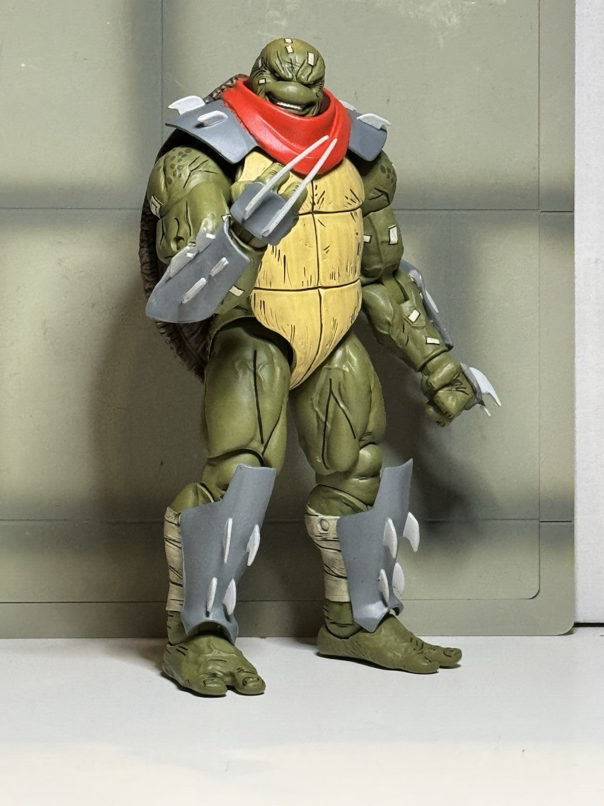 Custom Evil Raphael Shredder NECA TMNT Last Ronin Lost Years MetalHead Comic