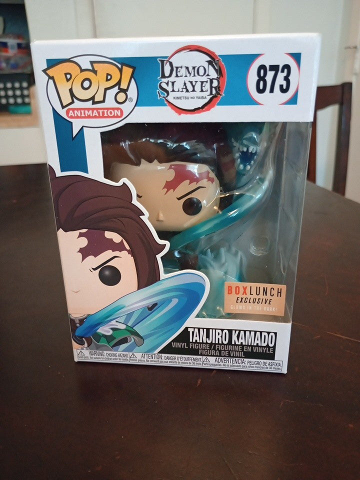 Funko Pop! Demon Slayer - Tanjiro Kamado #873 BoxLunch GITD Exclusive