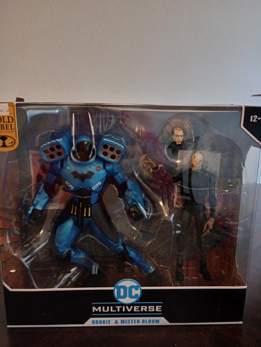 McFarlane DC Multiverse ROOKIE BATMAN & Mr. BLOOM Gold Label NEW SEALED