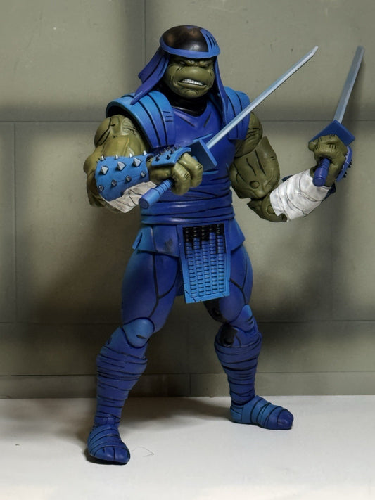Custom Evil Leonardo NECA TMNT Last Ronin Lost Years MetalHead Comic