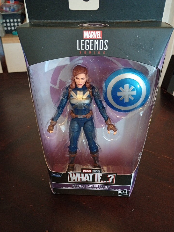Marvel Legends What If… Captain Carter Exclusive 2022 Disney+ 