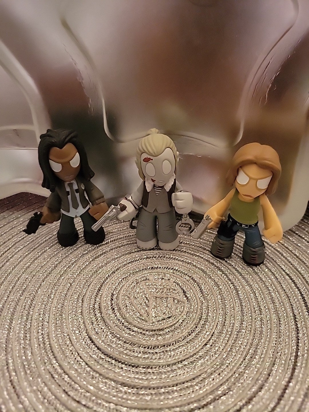 Lot of 3 Funko Mystery Mini The Walking Dead Michonne Maggie