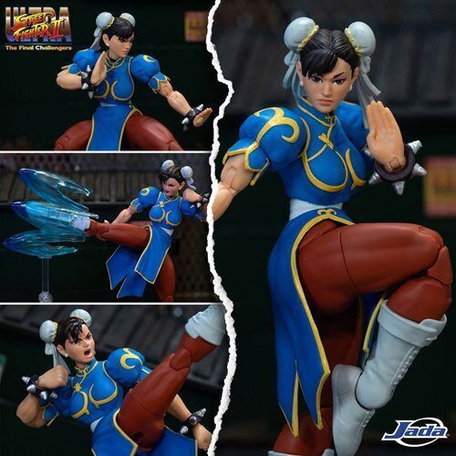 Jada Toys Street Fighter Chun-Li 6 in Action Figure
