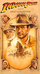 Indiana Jones and the Last Crusade (VHS-1989) Yellow Paramount