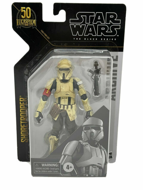 STAR WARS The Black Series 6" Archive Shoretrooper Action Figure Loose