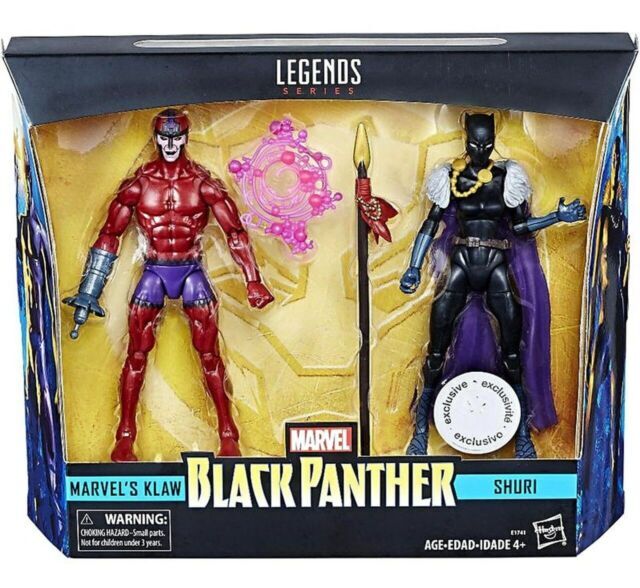 MARVEL LEGENDS BLACK PANTHER:  KLAW 6" ACTION FIGURE LOOSE